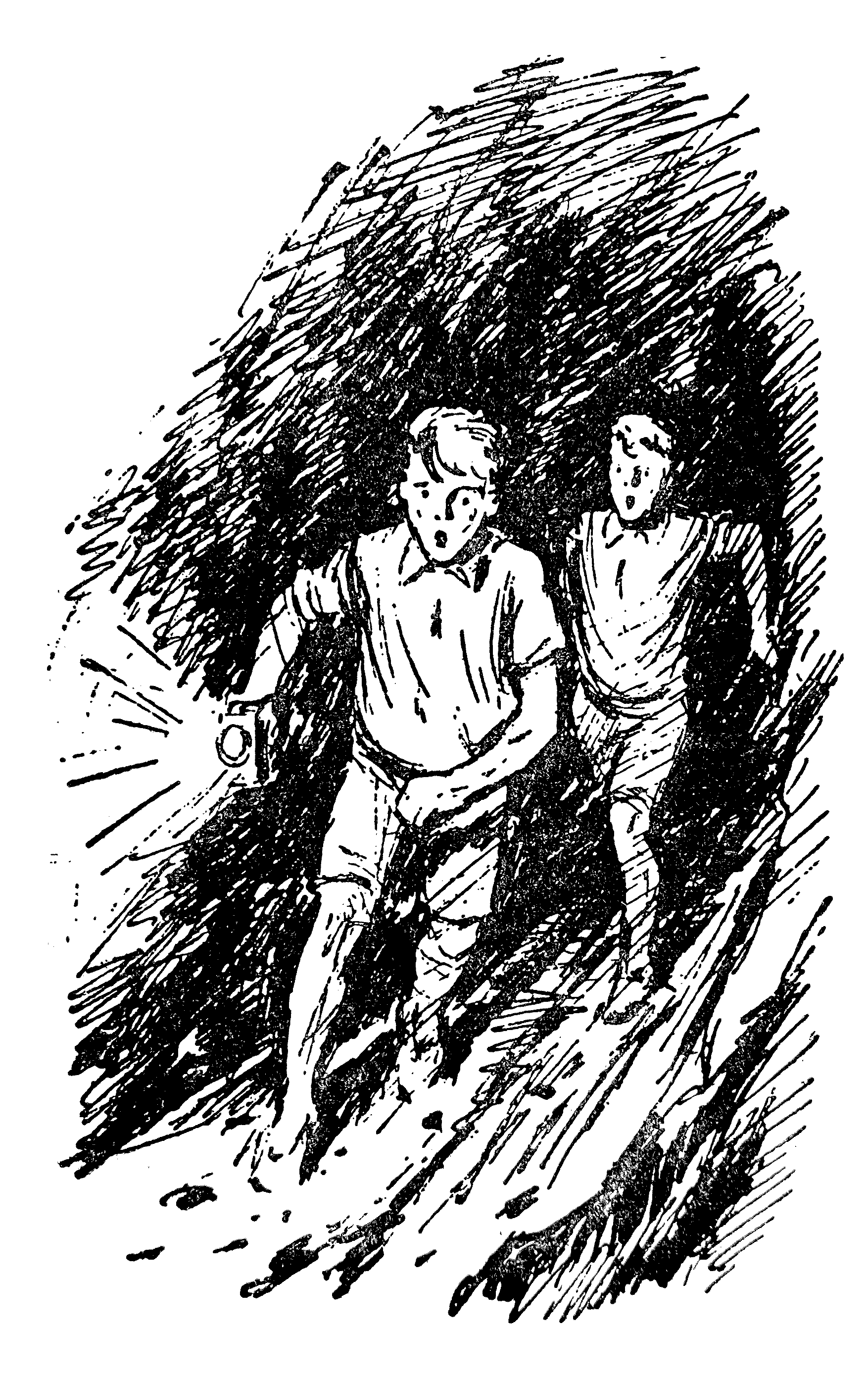 Theo und Emil im Tunnel